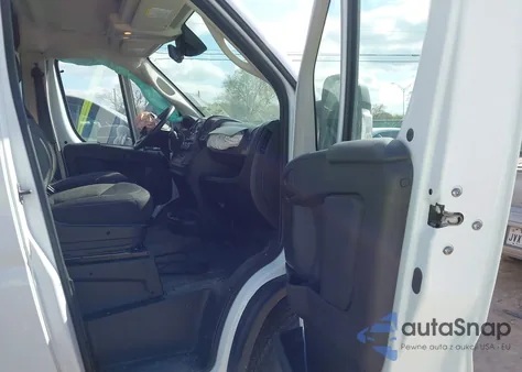 2021 Ram Promaster 2500 High Roof 136 Wb из США, поврежденный, VIN 3C6LRVCG5ME586014